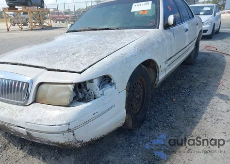 1999 Mercury Grand Marquis Gs z USA, uszkodzony, nr VIN 2MEFM74W7XX734151